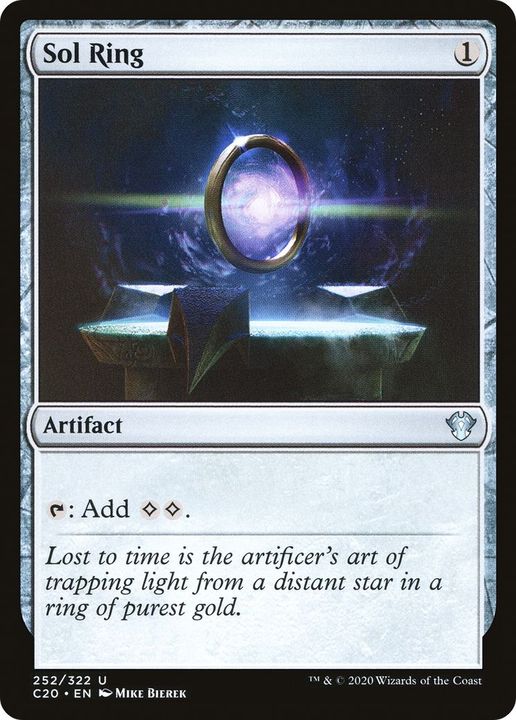 Sol Ring in the group Magic the Gathering / Sets / Commander 2020 at Proxyprinters.com (14857)