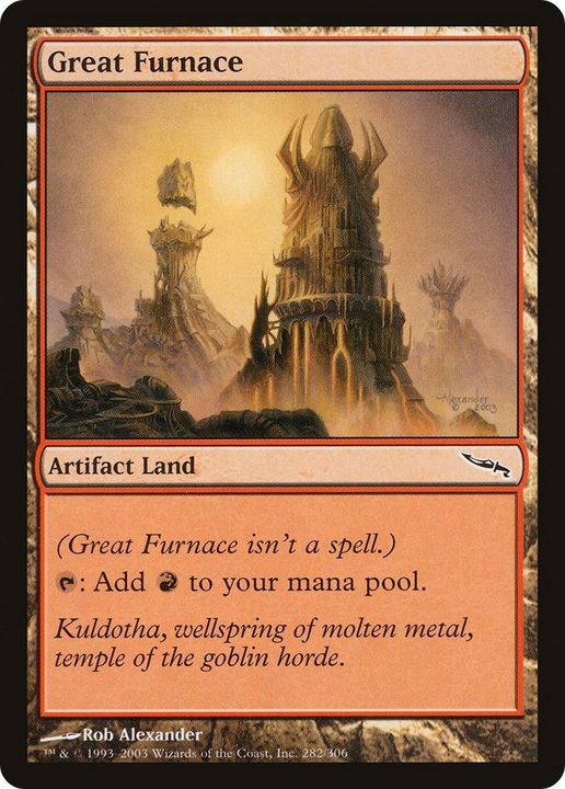 Great Furnace in the group Magic the Gathering / Sets / Mirrodin Promos at Proxyprinters.com (14870)