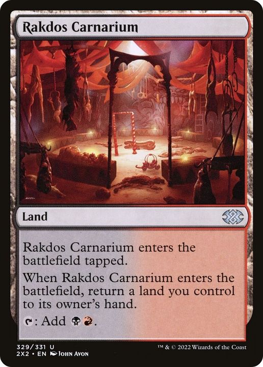 Rakdos Carnarium in the group Magic the Gathering / Types / Colors / Colorless at Proxyprinters.com (14879)