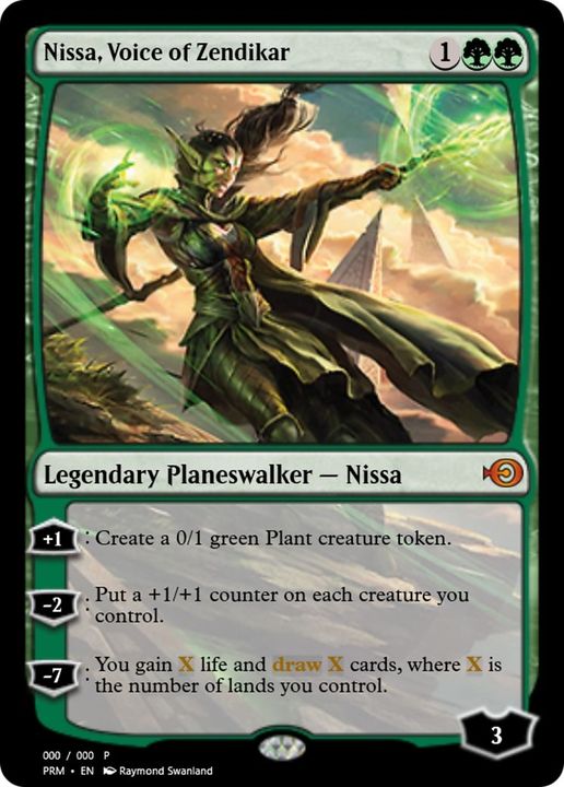 Nissa, Voice of Zendikar in the group Advanced search at Proxyprinters.com (14891)