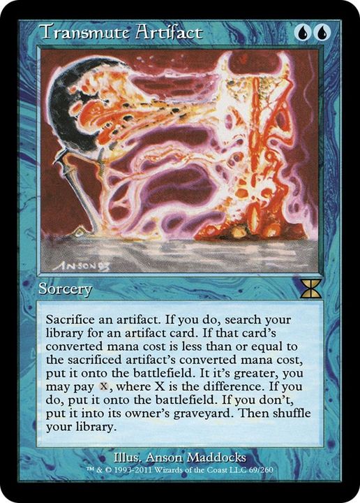 Transmute Artifact in the group Magic the Gathering / Types / Colors / Blue at Proxyprinters.com (14900)