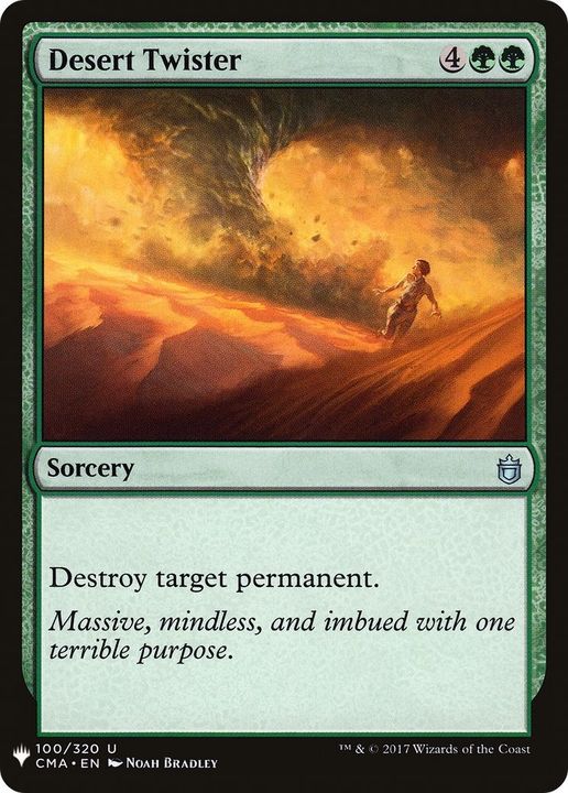 Desert Twister in the group Magic the Gathering / Types / Colors / Green at Proxyprinters.com (14907)