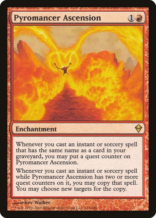 Pyromancer Ascension in the group Magic the Gathering / Types / Enchantment / Enchantment at Proxyprinters.com (14908)