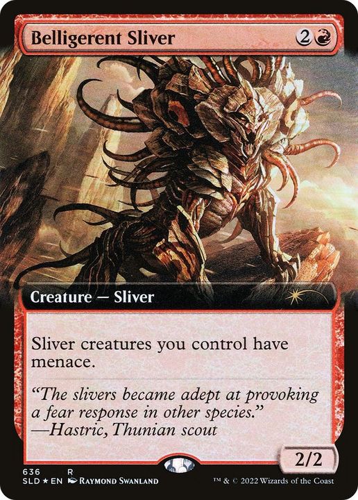 Belligerent Sliver in the group Magic the Gathering / Sets / Secret Lair / Secret Lair Drop at Proxyprinters.com (1491)