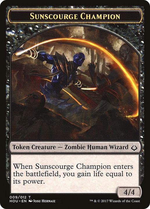 Sunscourge Champion in the group Magic the Gathering / Sets / Hour of Devastation Tokens at Proxyprinters.com (14927)