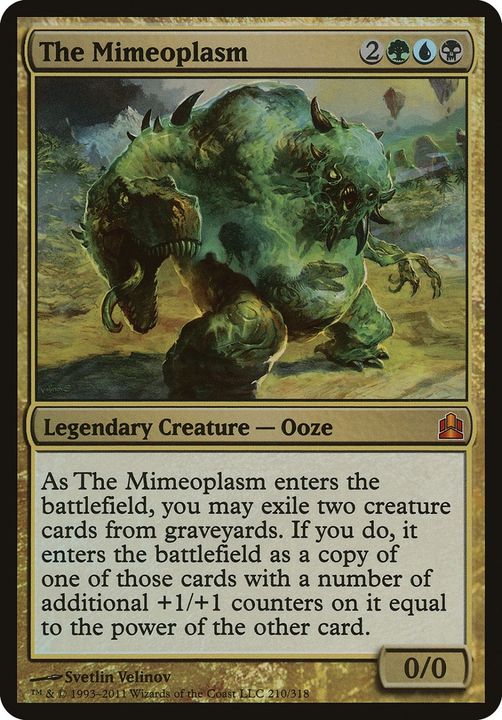 The Mimeoplasm in the group Magic the Gathering / Types / Colors / Multicolors / B, G, U at Proxyprinters.com (14942)