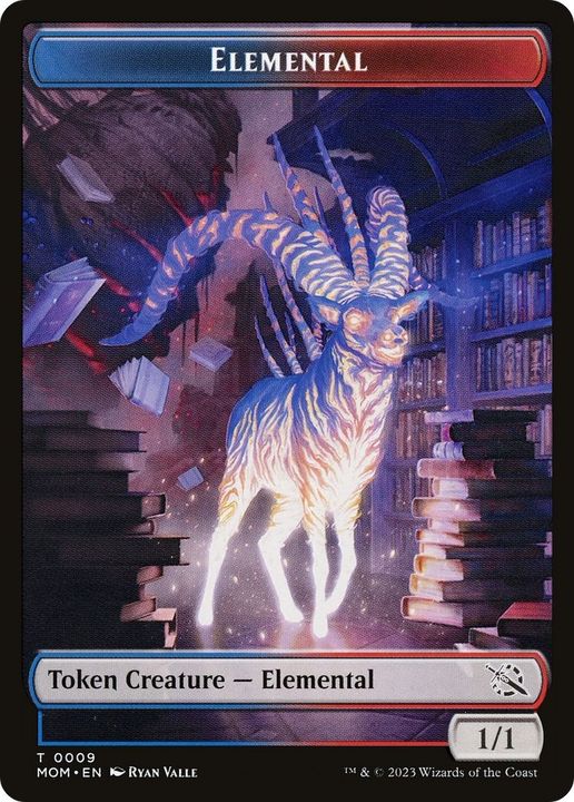 Elemental in the group Magic the Gathering / Types / Colors / Multicolors / R, U at Proxyprinters.com (14945)