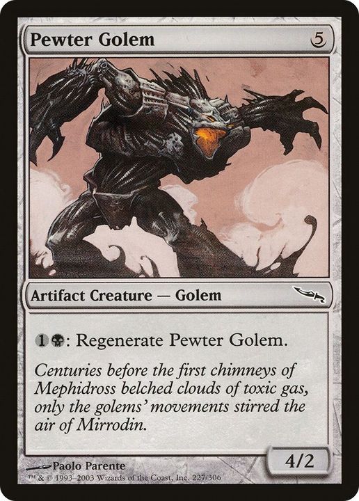 Pewter Golem in the group Magic the Gathering / Types / Colors / Colorless at Proxyprinters.com (14948)