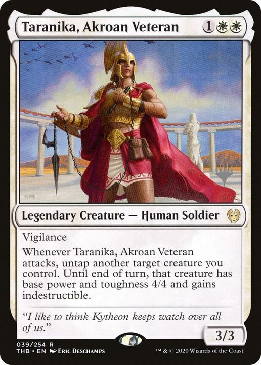 Taranika, Akroan Veteran in the group Magic the Gathering / Types / Creatures / Human at Proxyprinters.com (14983)