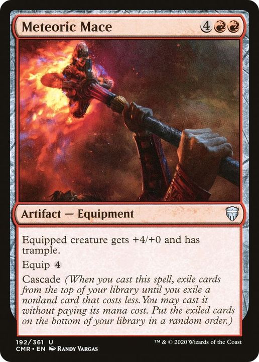 Meteoric Mace in the group Magic the Gathering / Types / Artifacts / Artifact at Proxyprinters.com (14990)