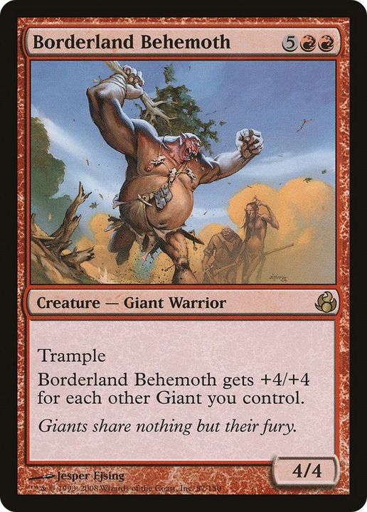 Borderland Behemoth in the group Magic the Gathering / Sets / Morningtide Promos at Proxyprinters.com (14995)