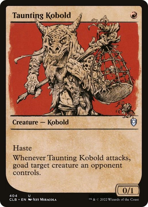 Taunting Kobold in the group Magic the Gathering / Sets / Commander Legends: Battle for Baldur's Gate at Proxyprinters.com (15009)