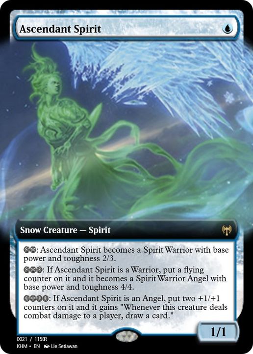 Ascendant Spirit in the group Magic the Gathering / Types / Colors / Blue at Proxyprinters.com (15040)