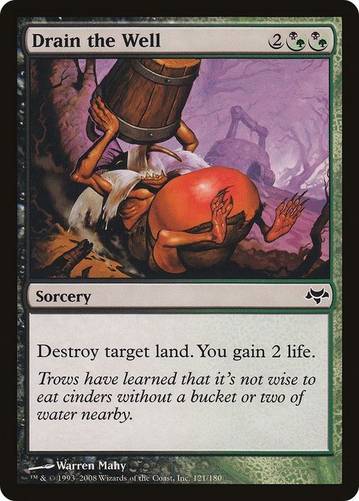 Drain the Well in the group Magic the Gathering / Types / Colors / Multicolors / B, G at Proxyprinters.com (15048)