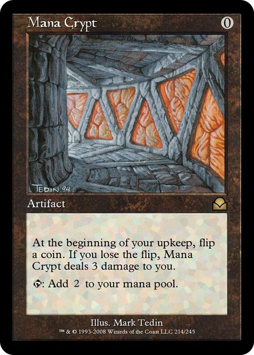 Mana Crypt in the group Magic the Gathering / Sets / Mercadian Masques at Proxyprinters.com (15050)