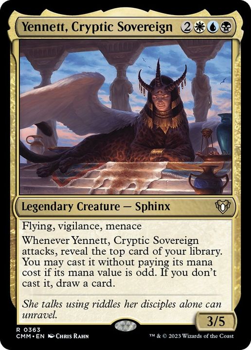 Yennett, Cryptic Sovereign in the group Magic the Gathering / Sets / Commander Masters at Proxyprinters.com (15054)