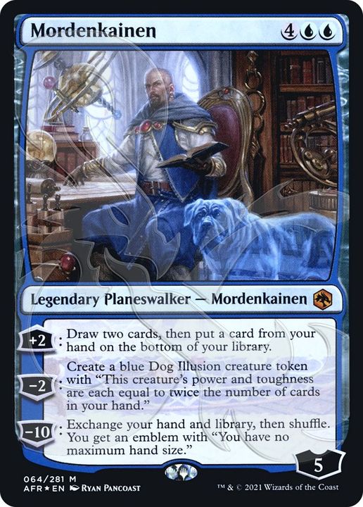 Mordenkainen in the group Magic the Gathering / Types / Colors / Blue at Proxyprinters.com (15072)