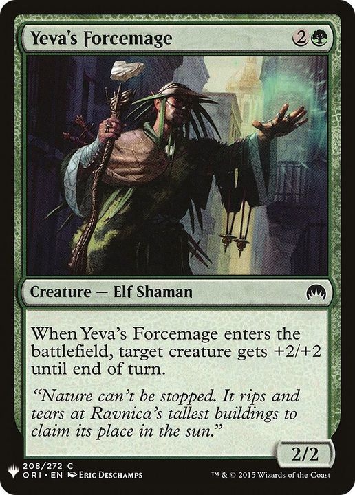 Yeva's Forcemage in the group Magic the Gathering / Types / Creatures / Elf at Proxyprinters.com (15074)