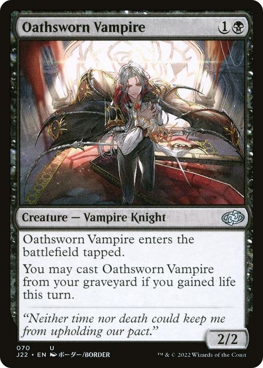 Oathsworn Vampire in the group Magic the Gathering / Types / Colors / Black at Proxyprinters.com (1508)