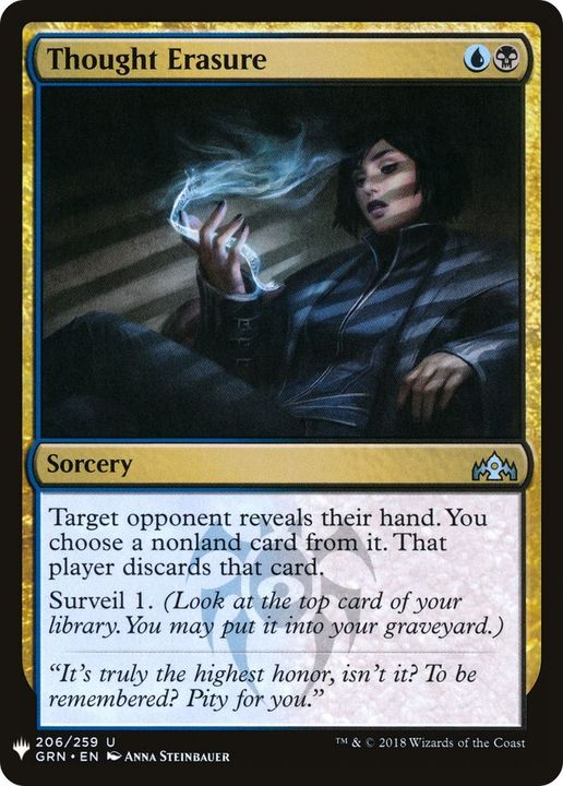 Thought Erasure in the group Magic the Gathering / Sets / The List at Proxyprinters.com (15082)