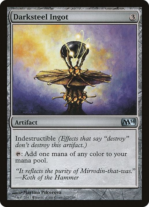 Darksteel Ingot in the group Magic the Gathering / Sets / Magic 2015 at Proxyprinters.com (15101)