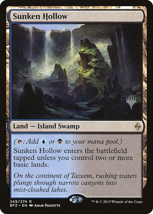 Sunken Hollow in the group Magic the Gathering / Sets / Battle Royale Box Set at Proxyprinters.com (15102)