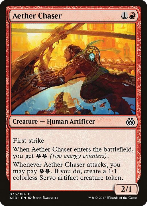 Aether Chaser in the group Magic the Gathering / Sets / Aether Revolt at Proxyprinters.com (15106)