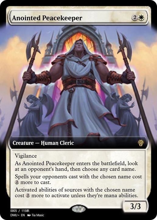 Anointed Peacekeeper in the group Magic the Gathering / Sets / Magic Origins Clash Pack at Proxyprinters.com (15115)