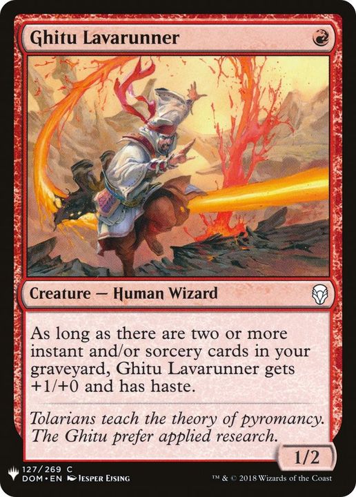 Ghitu Lavarunner in the group Magic the Gathering / Sets / The List at Proxyprinters.com (1512)