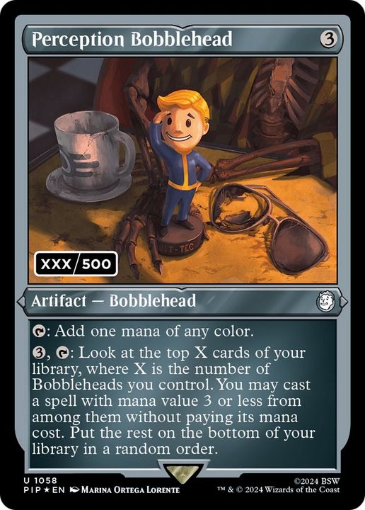 Perception Bobblehead in the group Magic the Gathering / Types / Artifacts / Artifact at Proxyprinters.com (15139)