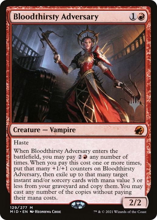 Bloodthirsty Adversary in the group Magic the Gathering / Types / Colors / Red at Proxyprinters.com (15146)