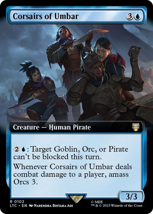 Corsairs of Umbar in the group Magic the Gathering / Types / Creatures / Human at Proxyprinters.com (15147)