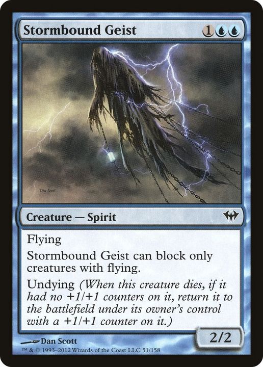 Stormbound Geist in the group Magic the Gathering / Types / Colors / Blue at Proxyprinters.com (1515)