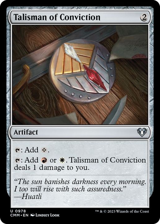 Talisman of Conviction in the group Magic the Gathering / Types / Artifacts / Artifact at Proxyprinters.com (15166)