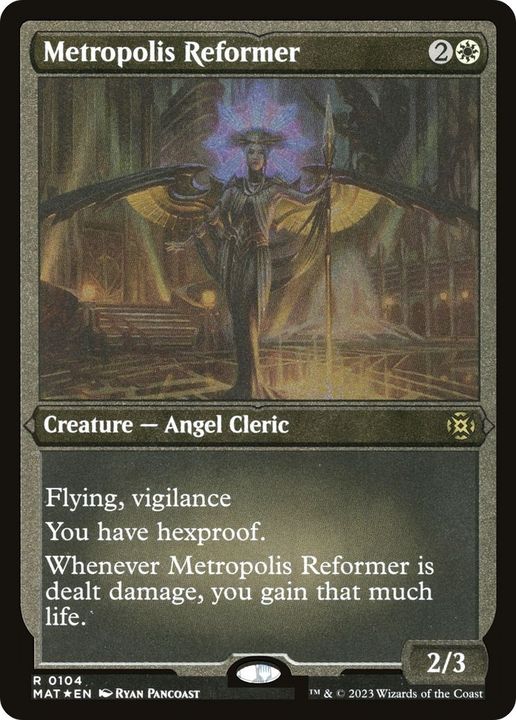 Metropolis Reformer in the group Magic the Gathering / Types / Colors / White at Proxyprinters.com (1519)