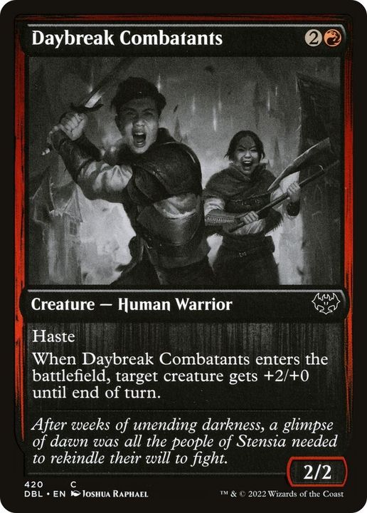 Daybreak Combatants in the group Magic the Gathering / Sets / Innistrad: Double Feature at Proxyprinters.com (15198)