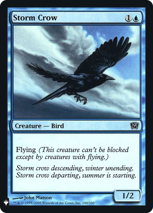 Storm Crow in the group Magic the Gathering / Types / Colors / Blue at Proxyprinters.com (15205)