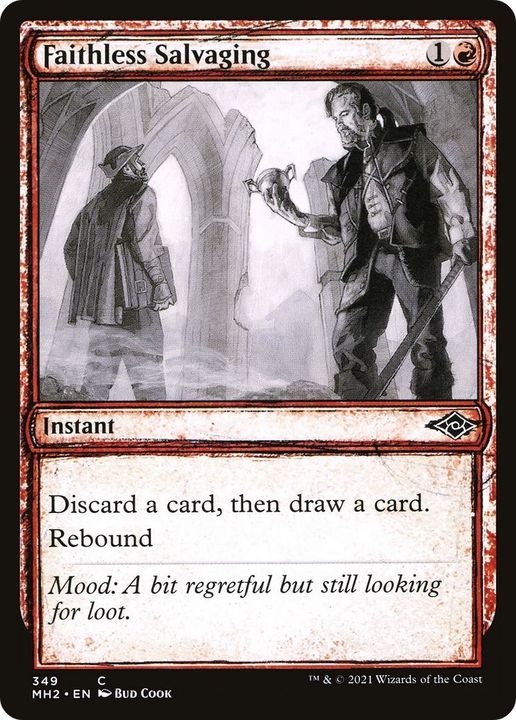 Faithless Salvaging in the group Magic the Gathering / Types / Colors / Red at Proxyprinters.com (15207)