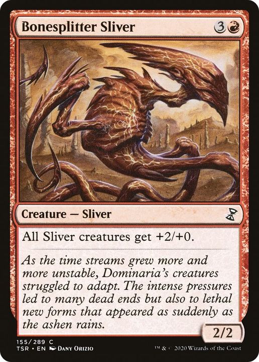 Bonesplitter Sliver in the group Magic the Gathering / Types / Colors / Red at Proxyprinters.com (15229)