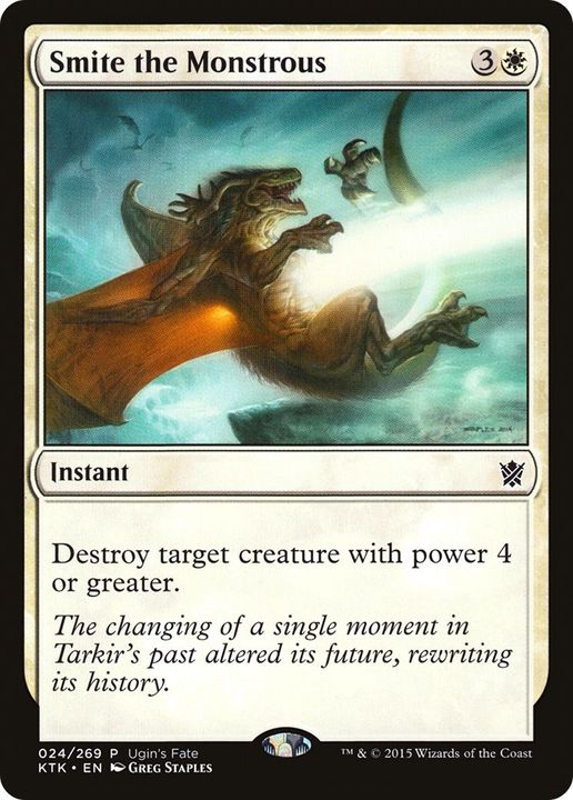 Smite the Monstrous in the group Magic the Gathering / Types / Colors / White at Proxyprinters.com (15233)