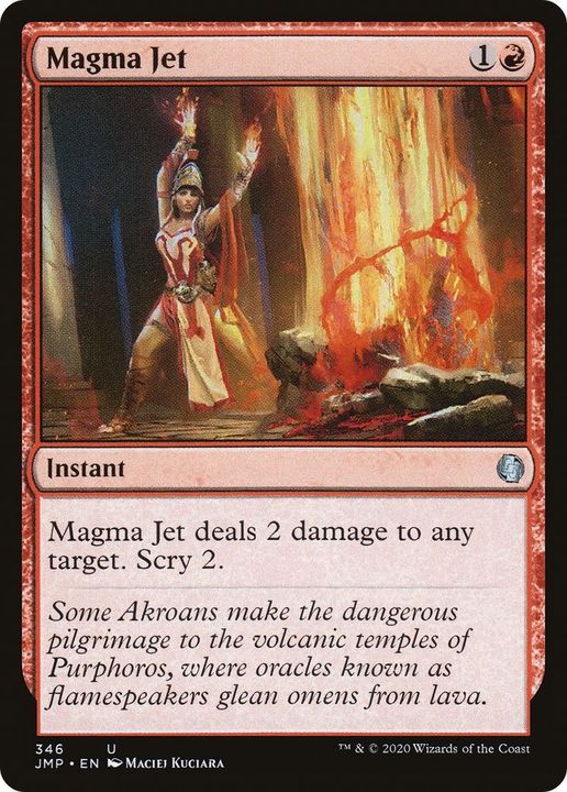 Magma Jet in the group Magic the Gathering / Types / Colors / Red at Proxyprinters.com (15254)