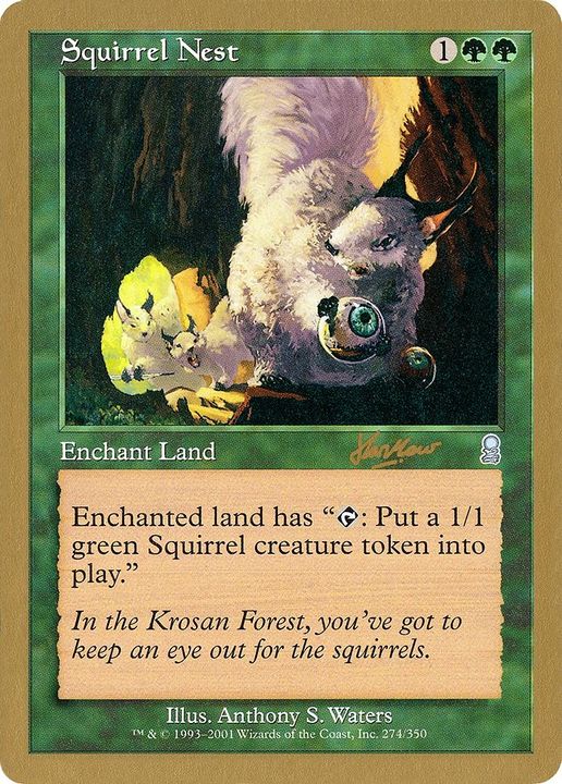 Squirrel Nest in the group Magic the Gathering / Types / Colors / Green at Proxyprinters.com (15257)