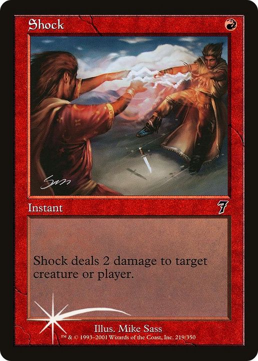 Shock in the group Magic the Gathering / Types / Colors / Red at Proxyprinters.com (15264)