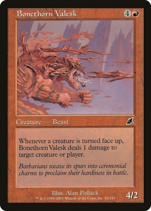 Bonethorn Valesk in the group Advanced search at Proxyprinters.com (15266)