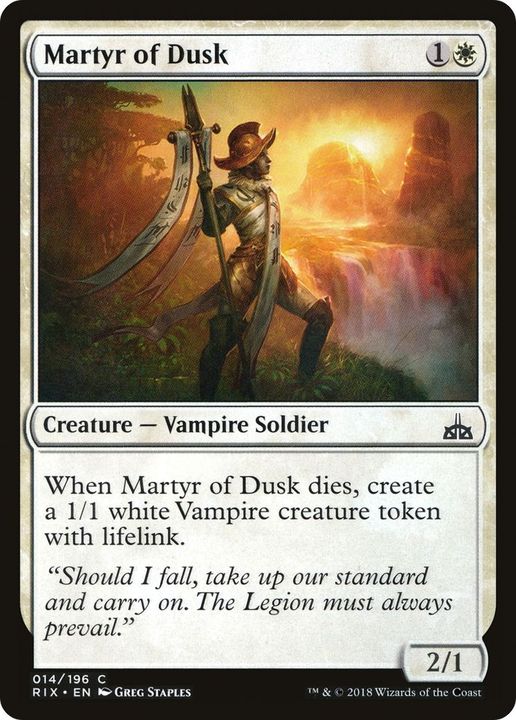 Martyr of Dusk in the group Advanced search at Proxyprinters.com (1527)