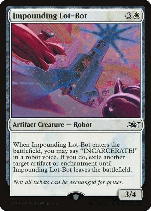 Impounding Lot-Bot in the group Magic the Gathering / Sets / Unfinity Sticker Sheets at Proxyprinters.com (15274)