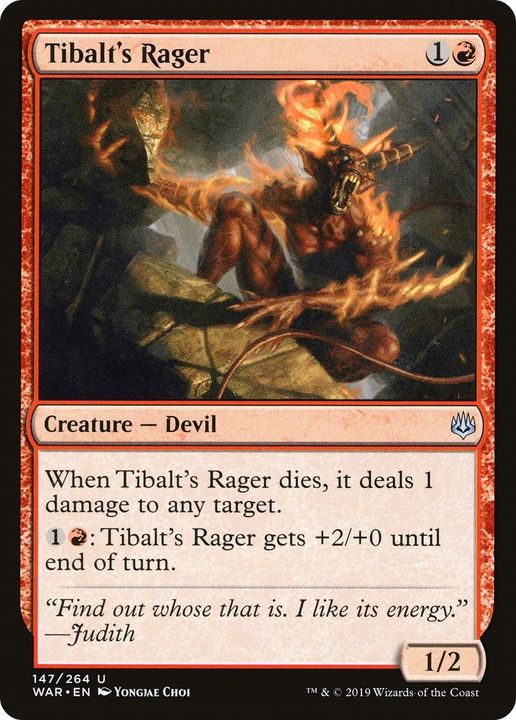 Tibalt's Rager in the group Magic the Gathering / Types / Colors / Red at Proxyprinters.com (15275)