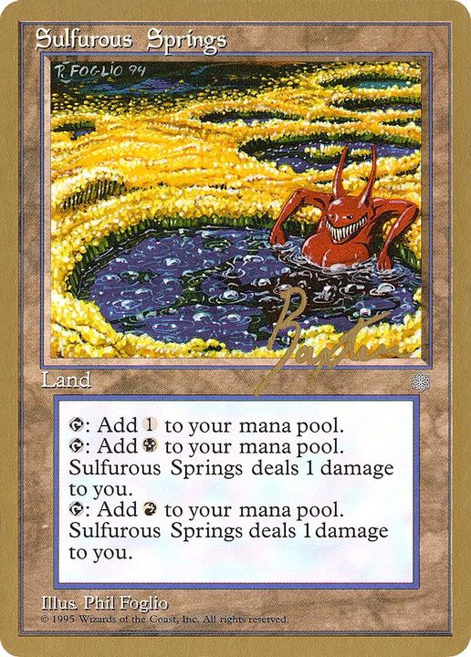 Sulfurous Springs in the group Magic the Gathering / Types / Colors / Colorless at Proxyprinters.com (15278)