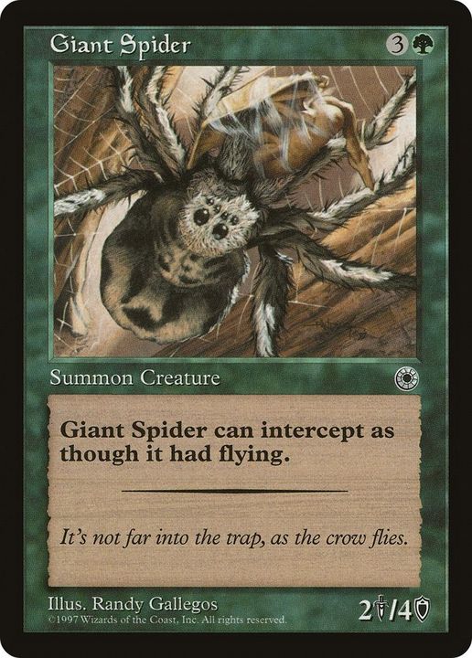 Giant Spider in the group Magic the Gathering / Types / Colors / Green at Proxyprinters.com (15295)