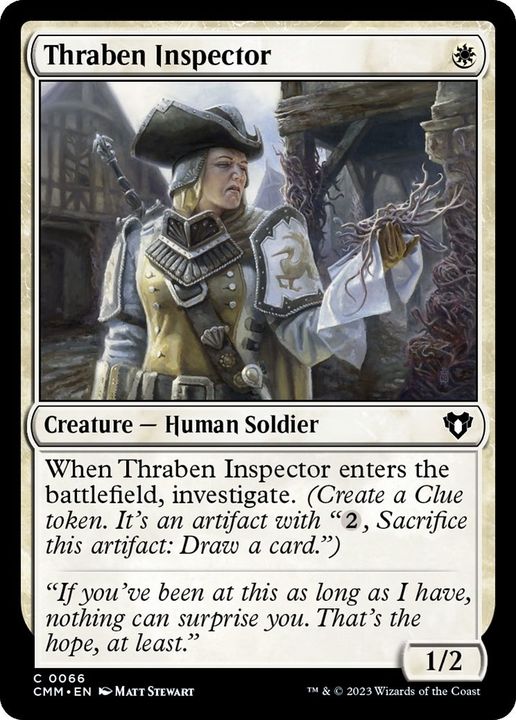 Thraben Inspector in the group Magic the Gathering / Sets / Commander Masters at Proxyprinters.com (15306)